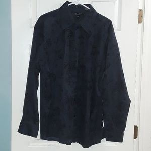 Men's long sleeve button down dress shirt